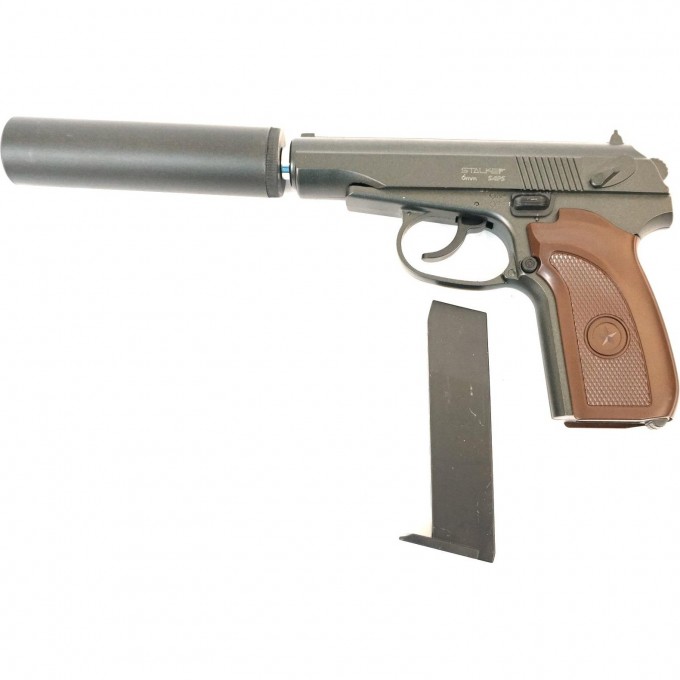 Пистолет STALKER SAPS Spring 6 мм (аналог ПМ, имитатор ПБС) SA-33071PS
